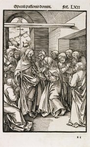 Thomas zweifelt an den Wunden Christi