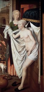 Bathseba beim Bade, ca. 1485