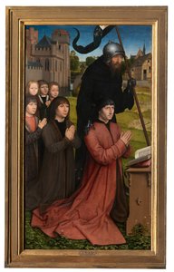 (Detail) Triptychon von Willem Moreel