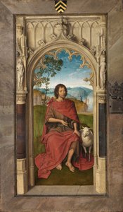 Äußeres Panel des Triptychons von Jan Floreins