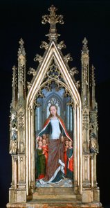 Schrein der Heiligen Ursula, Heilige Ursula und die heiligen Jungfrauen, 1489