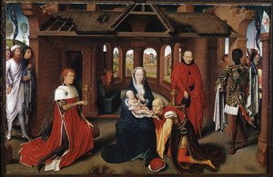 Die Heiligen Drei Könige als Karl der Kühne und Philipp der Gute
