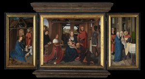 Triptychon von Jan Floreins von Hans Memling