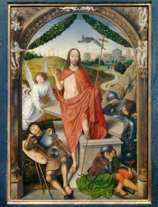 Triptychon der Auferstehung. Zentraler Teil von Hans Memling