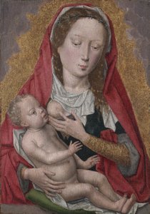 Jungfrau und Kind, um 1470-80 von Hans Memling