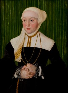 Porträt einer Dame von Hans Mielich
