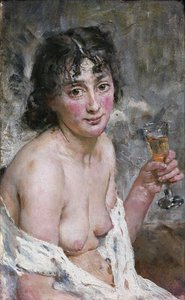 Champagner-Mädchen