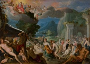 Der Sturz des Phaeton von Hans Rottenhammer