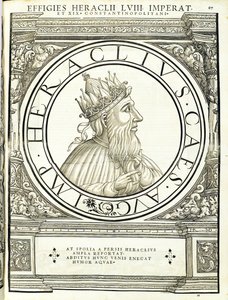 Heraclius, Illustration aus 