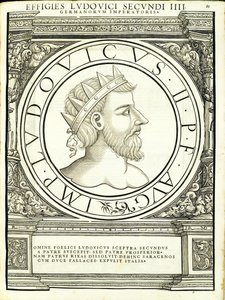 Ludouicus II, Illustration aus 