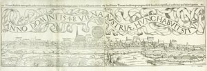 Stadtansicht von Wien im Jahr 1548, 1550
