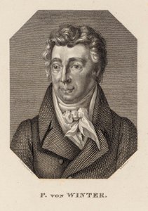 Porträt des Komponisten Peter von Winter 1754-1825 von Hans Rudolf Rahn