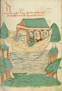 Die Taube kehrt zur Arche Noah zurück, 1469