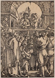 Christus wird dem Volk präsentiert (Ecce homo) von Hans Sebald Beham