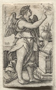 Die Erkenntnis Gottes und die sieben Kardinaltugenden von Hans Sebald Beham