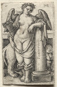Die Erkenntnis Gottes und die sieben Kardinaltugenden: Tapferkeit - Fortitudo von Hans Sebald Beham
