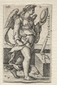 Die Erkenntnis Gottes und die sieben Kardinaltugenden: Klugheit von Hans Sebald Beham