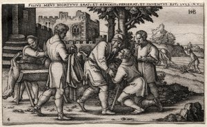 Der verlorene Sohn: Rückkehr des verlorenen Sohnes von Hans Sebald Beham