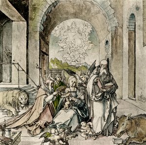 Madonna mit St. Hieronymus und Anton von Hans Suess Kulmbach
