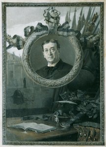 Der Schauspieler Adolf von Sonnenthal von Hans Temple