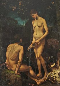 Adam und Eva von Hans Thoma