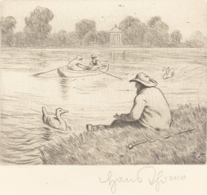 Ruhiger Ausflug von Hans Thoma