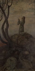 Christus am Ölberg von Hans Thoma