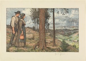 Heimatlos von Hans Thoma