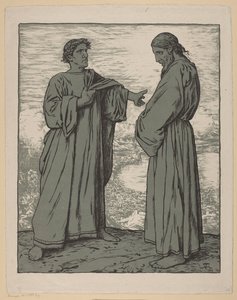 Die Versuchung Christi von Hans Thoma