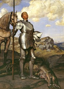 Ritter Sankt Georg von Hans Thoma