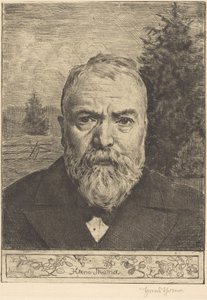 Selbstporträt II von Hans Thoma
