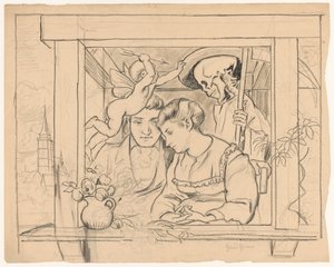 Der Schnitter - Der Tod von Hans Thoma