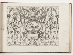 Tafel 24, aus Grotesken: in verschiedenen Manieren von Hans Vredeman de Vries