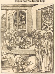 Maria Magdalena wäscht die Füße Christi von Hans Wechtlin I