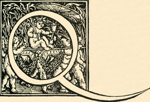 Q - Ein Alphabet von Hans Weiditz, ca. 1520-1521