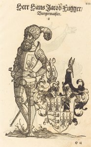 Seite aus Geschlechter Buch - Augsburg von Hans Weiditz, II