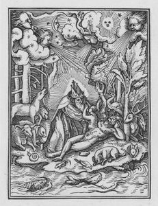 Holbeins Totentanz: Die Schöpfung von Hans after Holbein the Younger