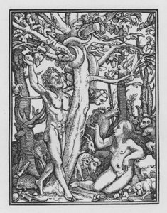 Holbeins Totentanz: Die Versuchung von Hans after Holbein the Younger