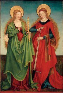 Die Heiligen Genoveva und Lucia von Hans und Jakob Strüb