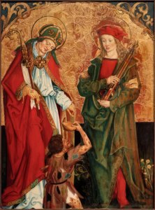 Die Heiligen Martin und Sebastian