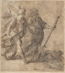 Tobias und der Engel von Hans von Aachen