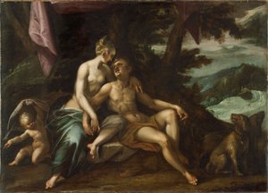 Venus und Adonis von Hans von Aachen