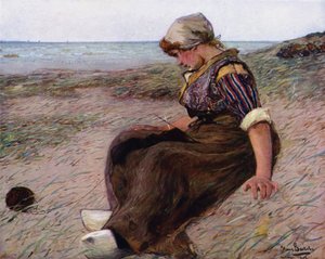 Tief in Gedanken von Hans von Bartels