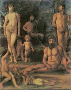 Goldenes Zeitalter II von Hans von Marées