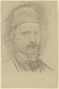 Selbstporträt von Hans von Marées