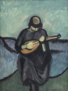 Ein Mandolinist