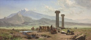 Die lydische Ebene bei Sardis, Kleinasien (Türkei)
