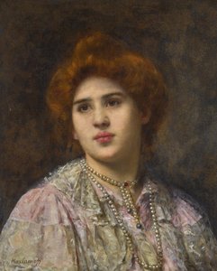 Porträt der Opernsängerin Fèlia Litvinne 1860-1936