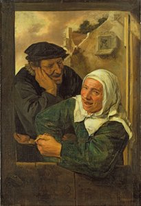 Altes Paar von Harmen Hals