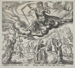 Das melancholische Temperament von Harmen Jansz. Muller